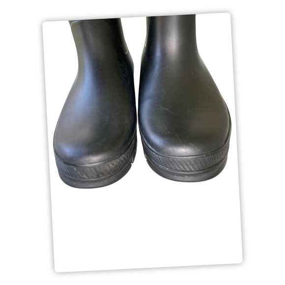 Polo Ralph Lauren Rain Boots Mens Black Pull On Warrington Dry Goods Size‎ 11D main image 8